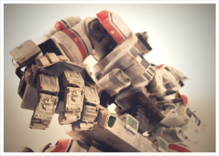 Illustration for article titled A Beautiful Mech Commemorates the Greatest Robot Movie of All Time